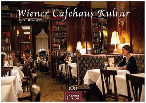 Wiener Caféhaus Kultur 2023 S 24x35cm von Casares Fine Art Edition