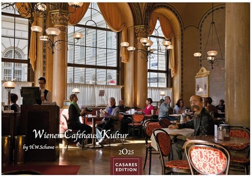 Wiener Caféhaus Kultur 2025 L 35x50cm