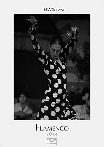 Flamenco schwarz-weiss 2024 von CASARES EDITION