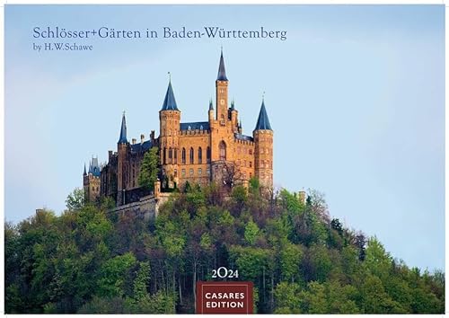 Schlösser und Gärten in Baden Württemberg 2024 L 35x50cm von CASARES EDITION