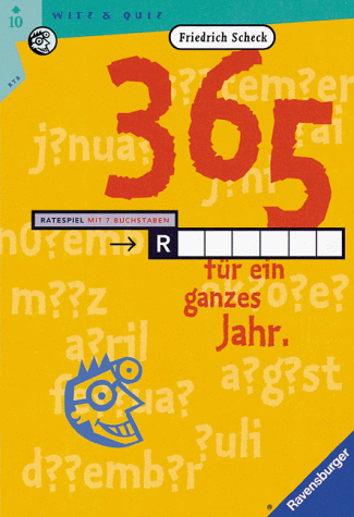 365 Rätsel für ein ganzes Jahr (Ravensburger Taschenbücher)