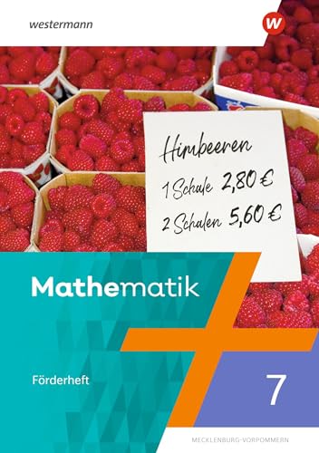 Mathematik - Ausgabe 2019 für Regionale Schulen in Mecklenburg-Vorpommern: Förderheft 7