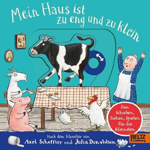 Mein Haus ist zu eng und zu klein: Pappbilderbuch zum Schieben, Ziehen, Spielen für die Kleinsten Mein Haus ist zu eng und zu klein: Pappbilderbuch zum Schieben, Ziehen, Spielen für die Kleinsten