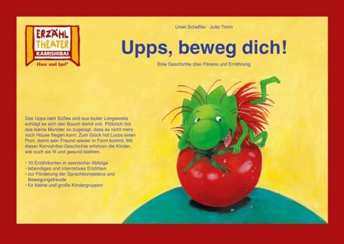 Upps, beweg dich! / Kamishibai Bildkarten: 10 Bildkarten für das Erzähltheater von Hase und Igel Verlag