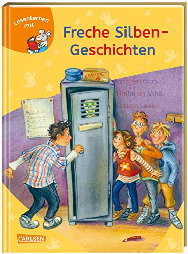 LESEMAUS zum Lesenlernen Sammelbände: Freche Silben-Geschichten: 3 Geschichten in 1 Band | Lesetexte mit farbiger Silbenmarkierung von Carlsen