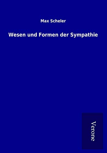 Wesen und Formen der Sympathie von TP Verone Publishing