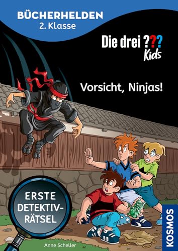 Die drei ??? Kids, Bücherhelden 2. Klasse, Vorsicht, Ninjas!: Erste Detektivrätsel, Erstleser Kinder ab 7 Jahre Die drei ??? Kids, Bücherhelden 2. Klasse, Vorsicht, Ninjas!: Erste Detektivrätsel, Erstleser Kinder ab 7 Jahre
