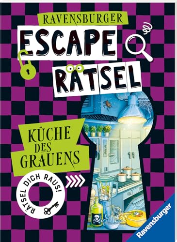 Ravensburger Escape Rätsel: Küche des Grauens - Rätselbuch ab 8 Jahre - Für Escape Room-Fans Ravensburger Escape Rätsel: Küche des Grauens - Rätselbuch ab 8 Jahre - Für Escape Room-Fans