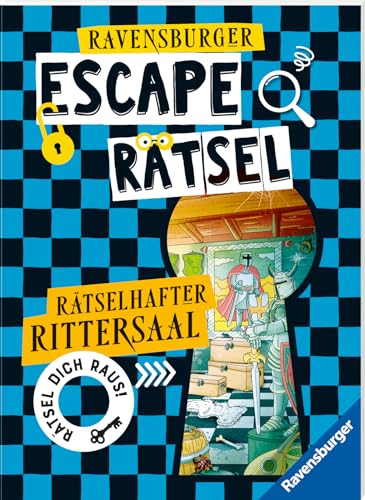 Ravensburger Escape Rätsel: Rätselhafter Rittersaal - Rätselbuch ab 8 Jahre - Für Escape Room-Fans Ravensburger Escape Rätsel: Rätselhafter Rittersaal - Rätselbuch ab 8 Jahre - Für Escape Room-Fans
