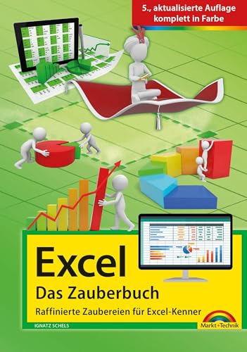 Excel - Das Zauberbuch: Raffinierte Zaubereien für Excel-Kenner: 5. aktualisierte Auflage für alle Excel Versionen 2007 - 2021 sowie 365 Excel - Das Zauberbuch: Raffinierte Zaubereien für Excel-Kenner: 5. aktualisierte Auflage für alle Excel Versionen 2007 - 2021 sowie 365 von Markt + Technik