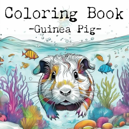 Coloring Book: Guinea pig von Independently published