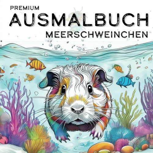 Permium Ausmalbuch - Meerschweinchen