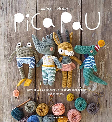 Animal Friends of Pica Pau: Gather All 20 Colorful Amigurumi Animal Characters von Meteoor Books