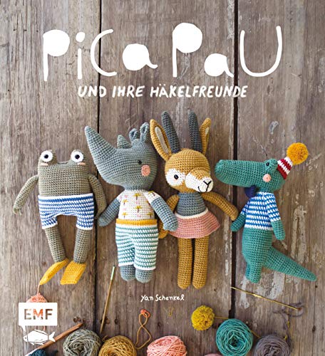 Edition Michael Fischer Pica Pau und ihre Häkelfreunde – Band 1: Alpaka, Panda, Otter und Co. häkeln