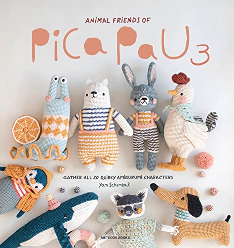Animal Friends of Pica Pau 3: Gather All 20 Quirky Amigurumi Characters von Meteoor Books