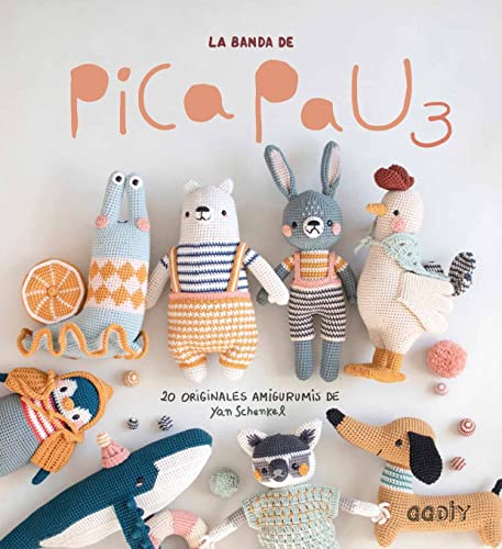 La banda de Pica Pau 3: 20 originales amigurumis de Yan Schenkel (GGDIY)