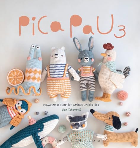 Pica Pau 3: maak 20 kleurrijke amigurumidiertjes