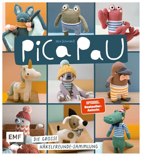 Pica Pau – Die große Häkelfreunde-Sammlung: Viele süße Amigurumis häkeln: Biene, Hund, Schnabeltier und Co. von Edition Michael Fischer / EMF Verlag