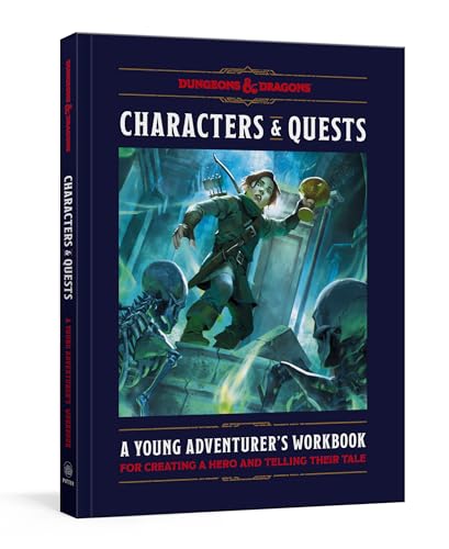 Characters & Quests (Dungeons & Dragons): A Young Adventurer's Workbook for Creating a Hero and Telling Their Tale (Dungeons & Dragons Young Adventurer's Guides)