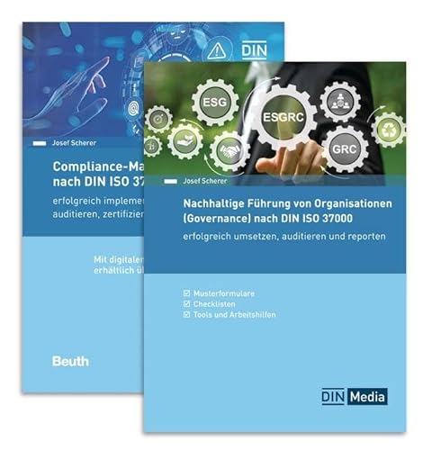Compliance-Managementsystem + Governance: Paket "Compliance-Managementsystem nach DIN ISO 37301:2021" und "Nachhaltige Führung von Organisationen (Governance) nach DIN ISO 37000" (DIN Media Praxis) von DIN Media