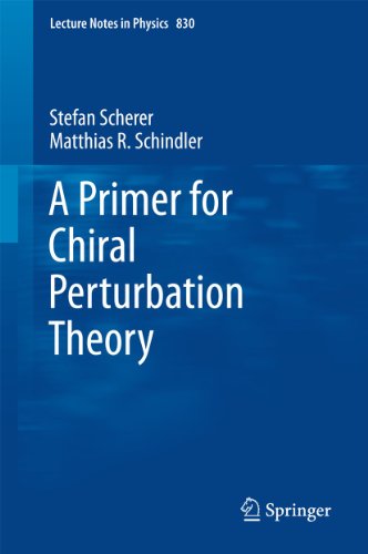 A Primer for Chiral Perturbation Theory (Lecture Notes in Physics, Band 830) von Springer