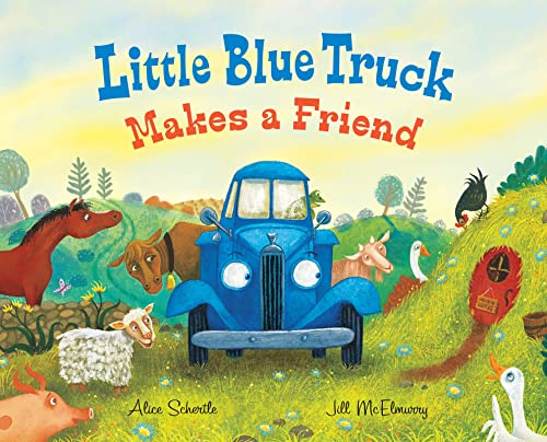 Little Blue Truck Makes a Friend: A Friendship Book for Kids von Clarion Books