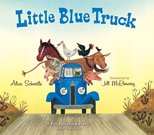 Little Blue Truck Board Book: Free Audio and Party Kit Downloads Included