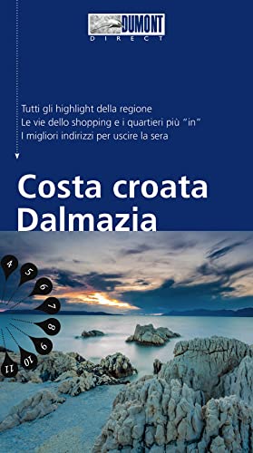 Costa croata Dalmazia. Con Carta geografica ripiegata (Direct)