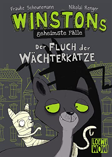 Winstons geheimste Fälle (Band 1) - Der Fluch der Wächterkatze: Kinderbuch ab 10 Jahre - Präsentiert von Loewe Wow! - Wenn Lesen WOW! macht