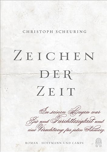 Zeichen der Zeit: Roman von Hoffmann und Campe