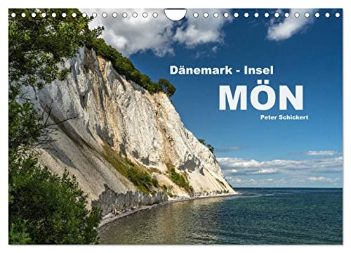 Dänemark - Insel Mön (Wandkalender 2024 DIN A4 quer), CALVENDO Monatskalender