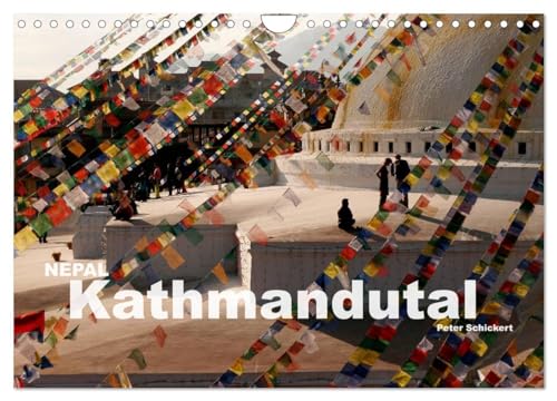 Nepal - Kathmandutal (Wandkalender 2025 DIN A4 quer), CALVENDO Monatskalender: Die spektakulären historischen Königsstädte rund um Kathmandu in einem ... Peter Schickert (CALVENDO Orte) von CALVENDO