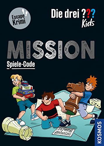 Die drei ??? Kids, Mission Spiele-Code: Escape Krimi von Kosmos