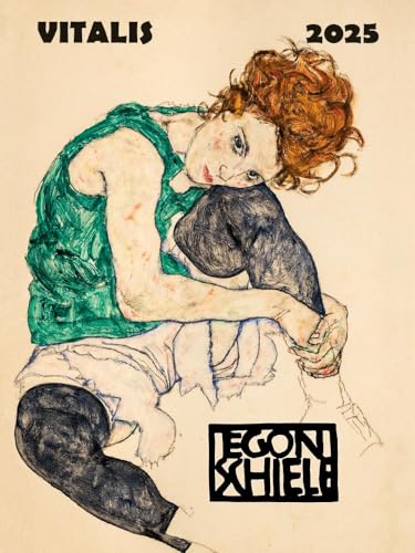 Egon Schiele 2025: Minikalender von Vitalis