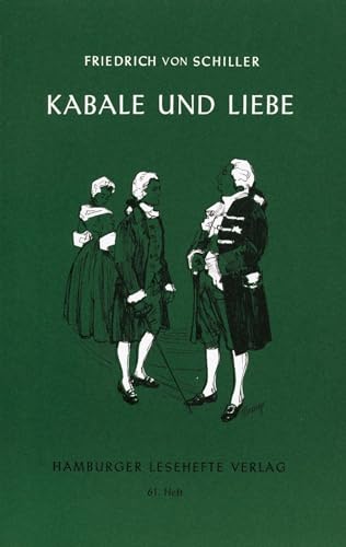 Hamburger Lesehefte, Nr.61, Kabale und Liebe: Ein bürgerliches Trauerspiel