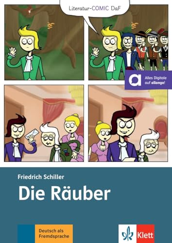 Die Räuber: Lektüre mit digitalen Extras (Literatur-COMIC DaF)