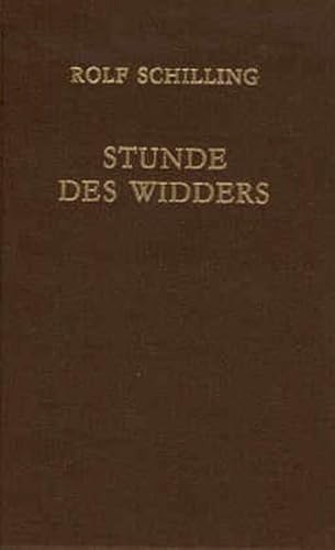 Stunde des Widders: Gedichte