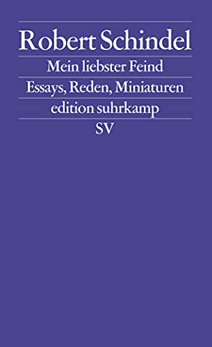 Mein liebster Feind: Essays, Reden, Miniaturen (edition suhrkamp)