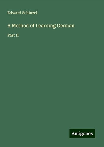 A Method of Learning German: Part II