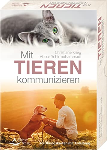 Mit Tieren kommunizieren: 40 Karten mit Anleitung von Schirner Verlag