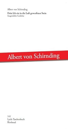 Dein Ich ein in die Luft geworfener Stein: Ausgewählte Gedichte (Lyrik-Taschenbuch) von Rimbaud