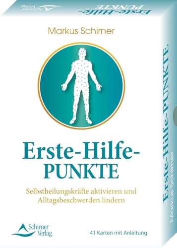 Erste-Hilfe-Punkte- Selbstheilungskräfte aktivieren und Alltagsbeschwerden lindern: 41 Karten mit Anleitung Erste-Hilfe-Punkte- Selbstheilungskräfte aktivieren und Alltagsbeschwerden lindern: 41 Karten mit Anleitung