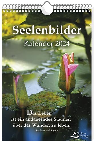 Seelenbilder-Kalender 2024: Wandkalender