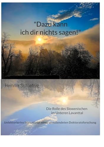 "Dazu kann ich dir nichts sagen!": Die Rolle des Slowenischen im Unteren Lavanttal von BoD – Books on Demand