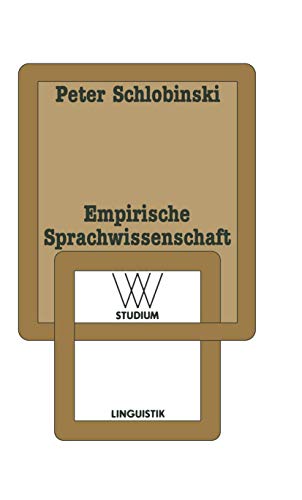 Empirische Sprachwissenschaft (wv studium) (German Edition)