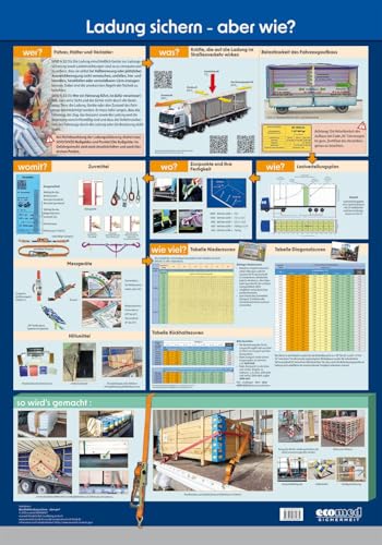 Wandtafel Ladung sichern - aber wie? von ecomed Sicherheit