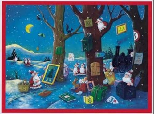 Adventskalender, Jede Menge Weihnachtsmänner