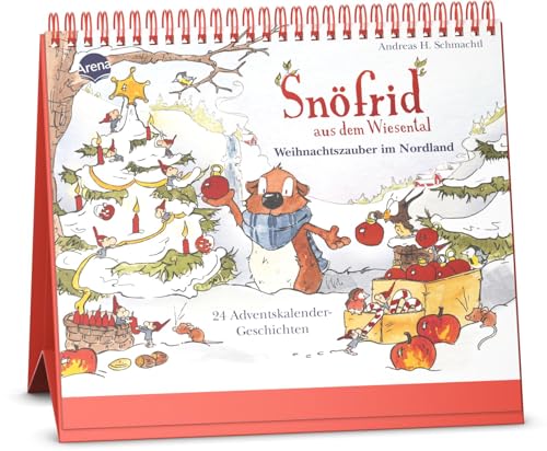 Snöfrid aus dem Wiesental. Weihnachtszauber im Nordland. 24 Adventskalender-Geschichten: Ein Adventskalender zum Aufstellen ab 4 Jahren (Snöfrid aus dem Wiesental zum Vorlesen ab 4 Jahren) von Arena