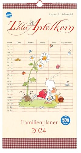 Tilda Apfelkern. Familienplaner 2024: Kalender für die ganze Familie, mit 500 Stickern Tilda Apfelkern. Familienplaner 2024: Kalender für die ganze Familie, mit 500 Stickern