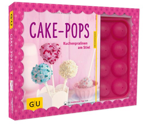 GU Gräfe und Unzer KüchenRatgeber Cake-Pop-Set + Silikonbackform Backbuch backen 8788: Plus Cake-Pop-Backform (für 16 Cake-Pops) (GU Backen Plus) von Gräfe und Unzer